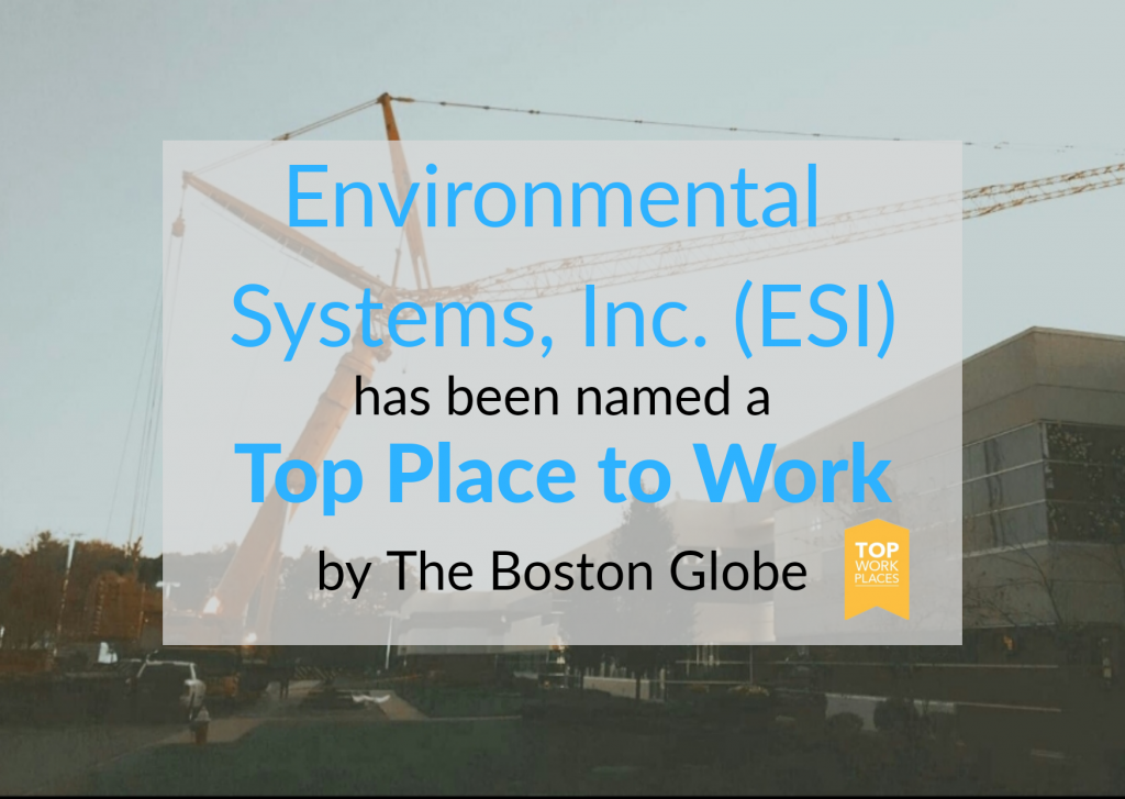 The Boston Globe Names Environmental Systems, Inc. a Top Place to Work